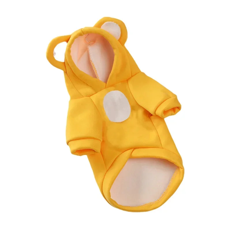 Cute Hairless Cat Clothes Winter Pet Costumes for Cats Kitten Sphynx Hoodie Sweater Mascotas Outfits Dog Clothing Katten Kleding