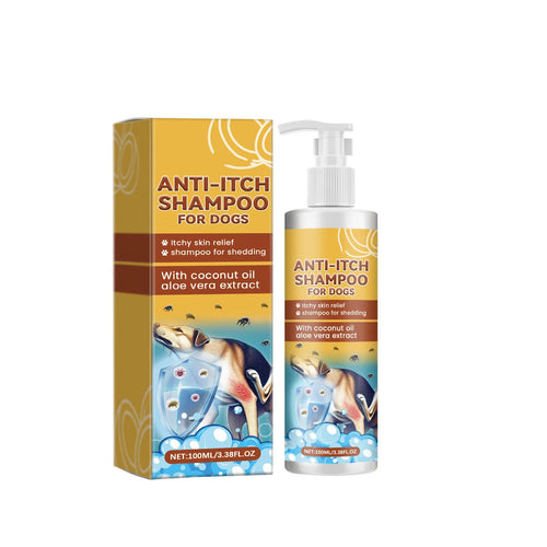 100Ml New Itch Shampoo for Dogs,Allergic, Itching, Nourishing Hair Desechos Y Limpieza Del Hogar Aseo Para Perros Mascotas